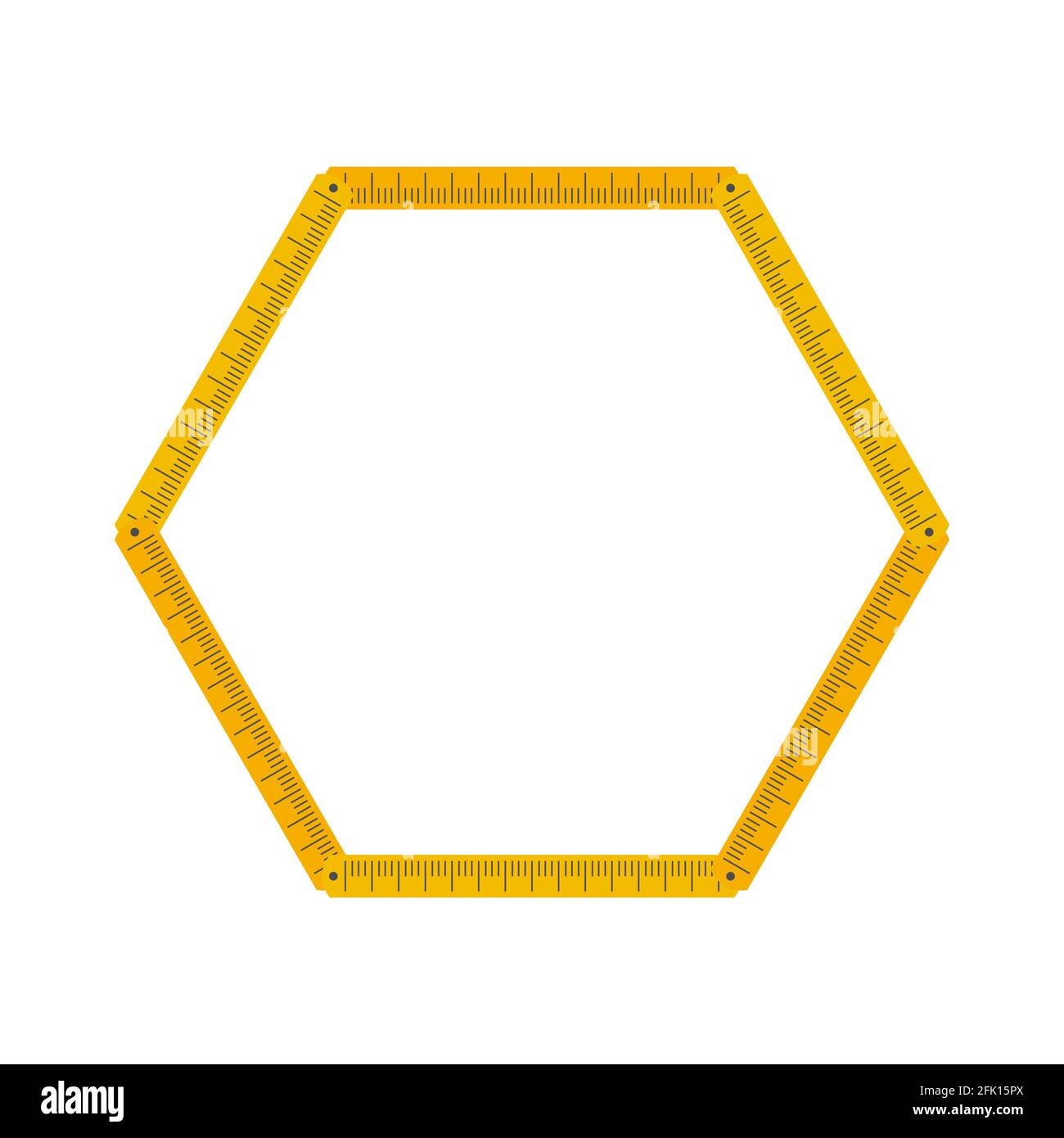 Желтый шестиугольник