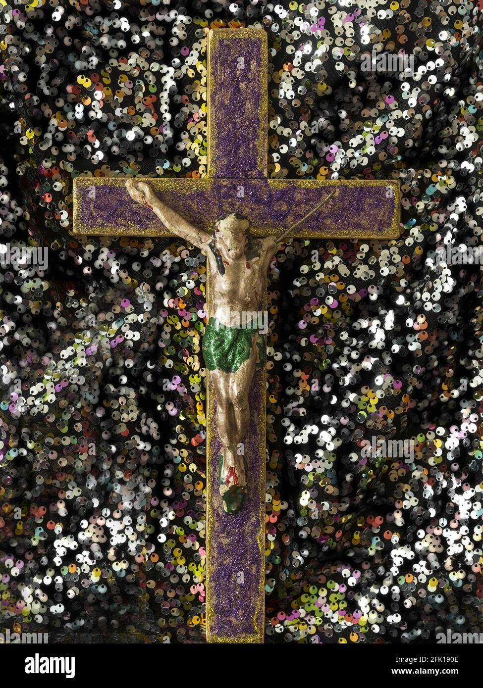 Jesus on the cross Stock Photo