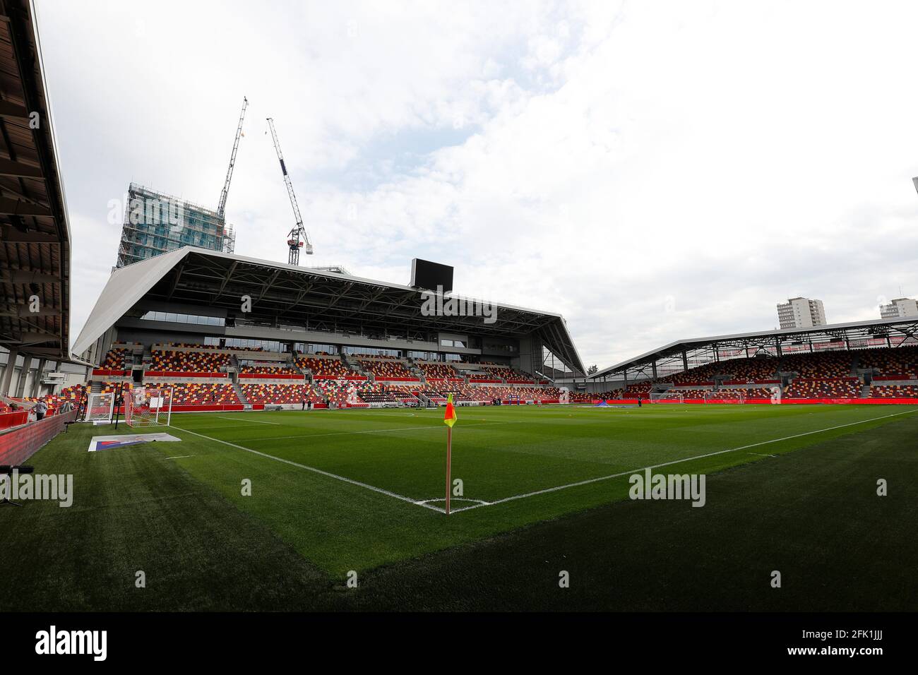 Brentford Community Stadium London Uk 27th Apr 21 English Football League Championship Football Brentford Fc Versus