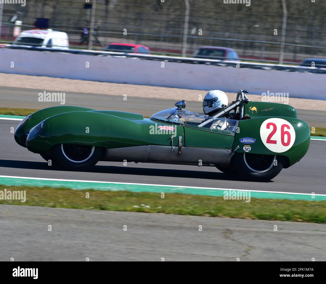1957 LOTUS IN LE MANS LEGENDS RACING Photo 194-V 1957 LOTUS IN LE MANS LEGENDS RACING Photo 194-V