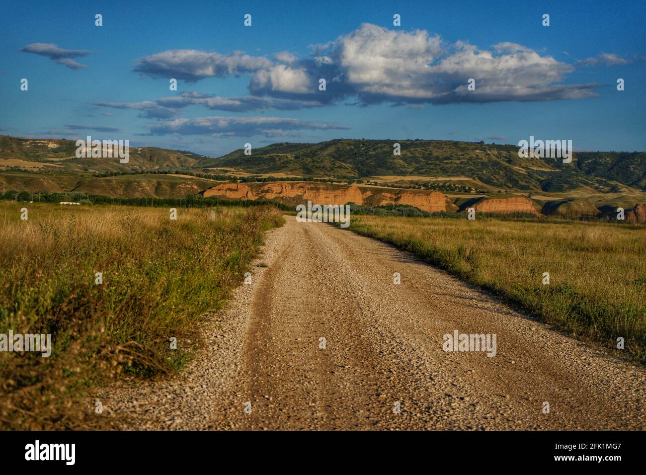 Grass area and road hi-res stock photography and images - Alamy