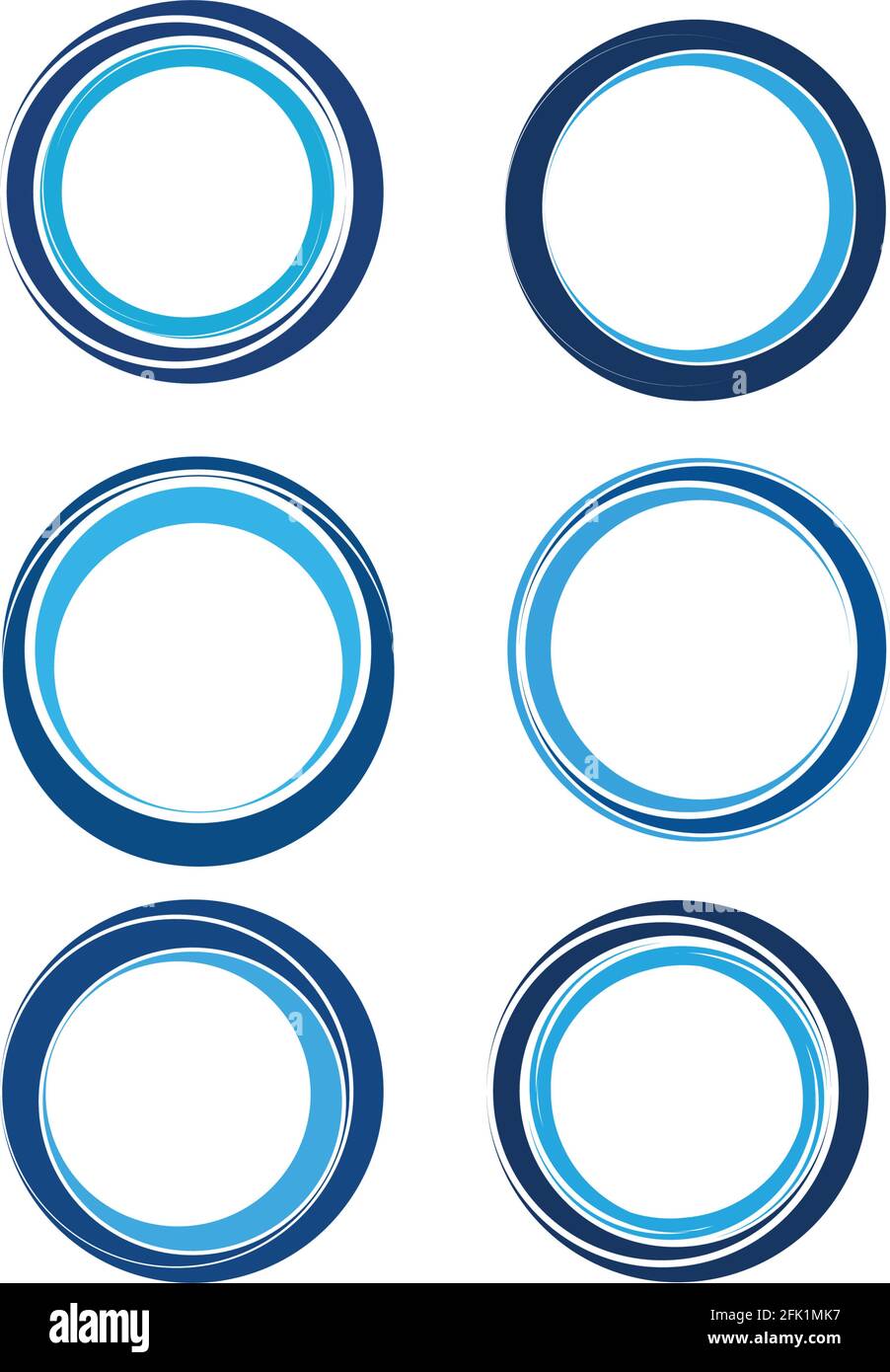 circle logo and symbols TEMPLATE Vector ILLUSTRATION Stock Vector Image ...