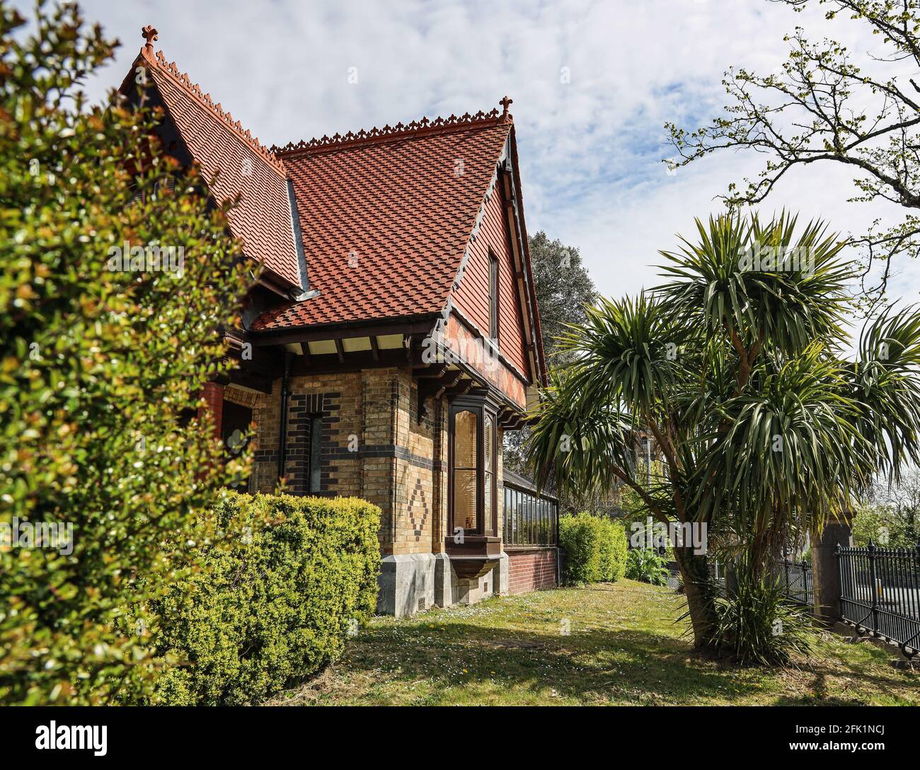 The Lower Park Lodge in Devonport Park has an attractive swiss style