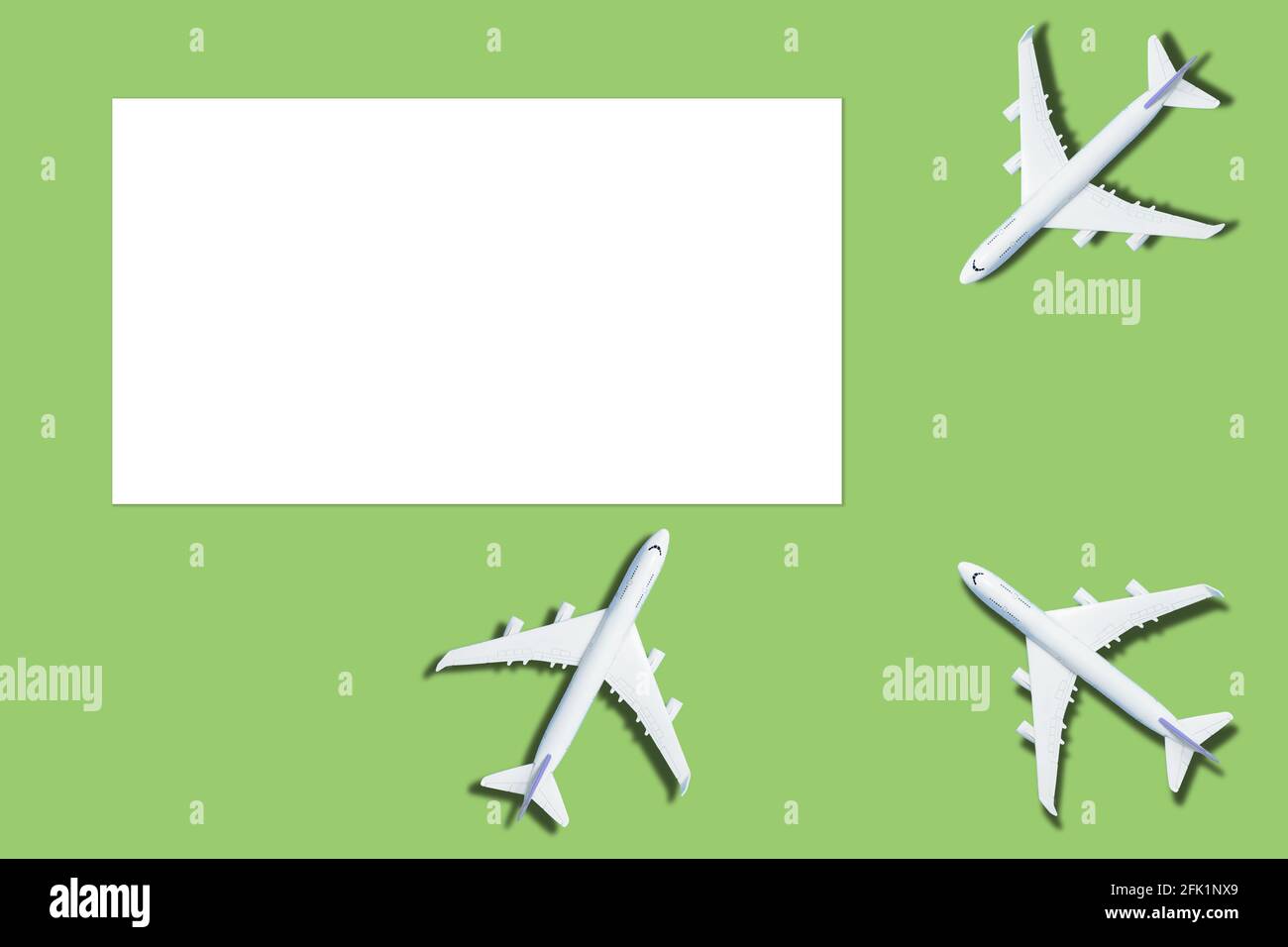 Travel background concept. objective with plane on empty white paper for  text. Picture for add text message. Backdrop for design art work Stock  Photo - Alamy