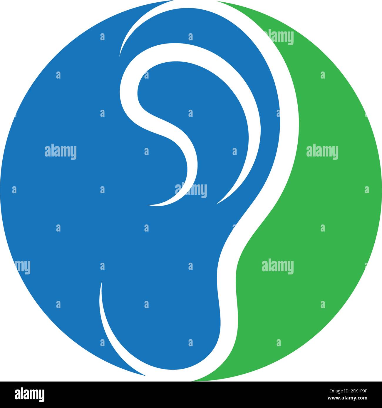 ear logo and symbols vector app icons Stock Vector Image & Art - Alamy