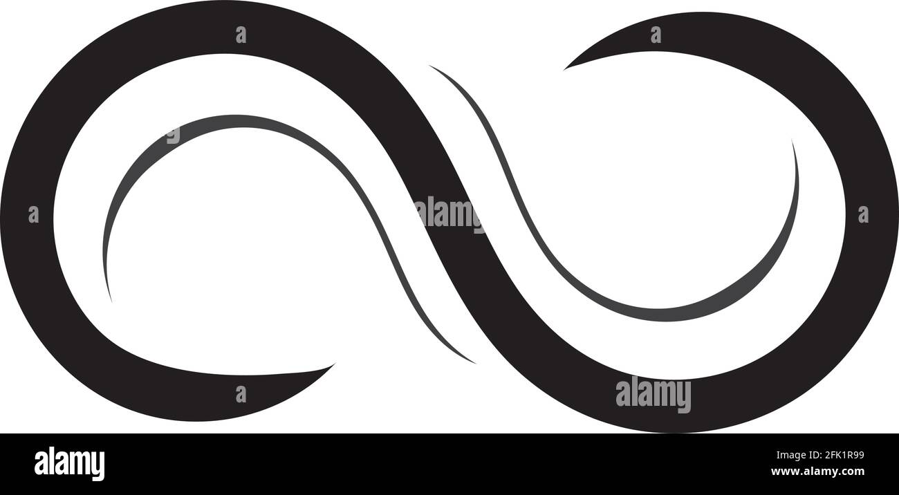 infinity logo and symbol template icons vector Stock Vector