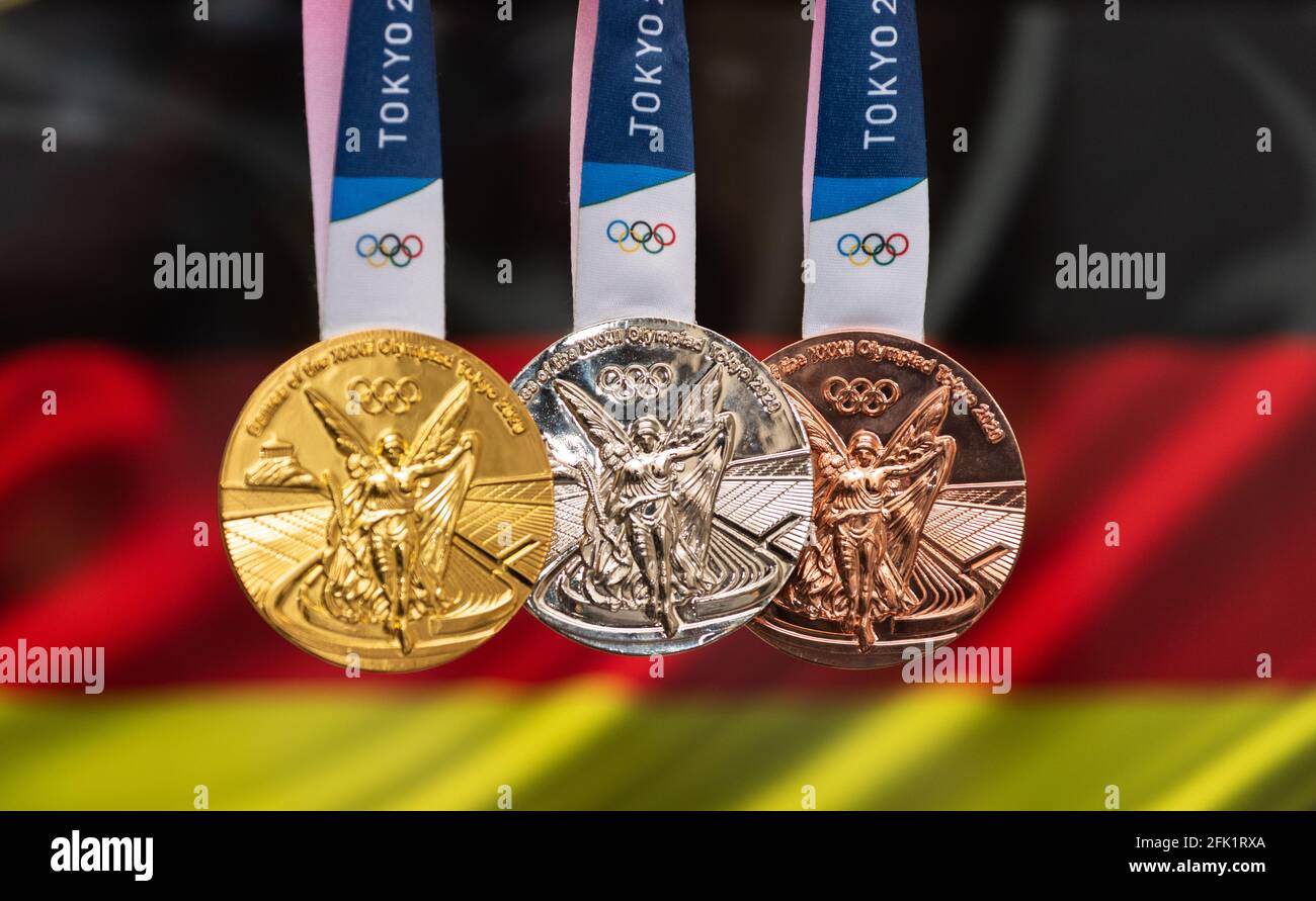 Tokyo Olympic Medals High Resolution Stock Photography And Images Alamy