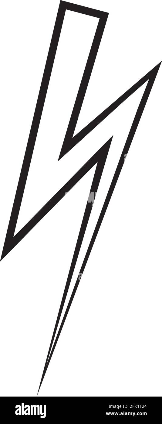 lightning logo icon and symbols Stock Vector Image & Art Alamy