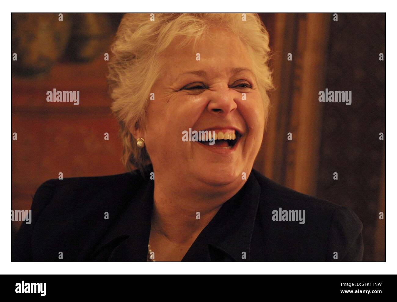 Jenny Pitman race horse trainer in London. pic David Sandison 5/3/2002