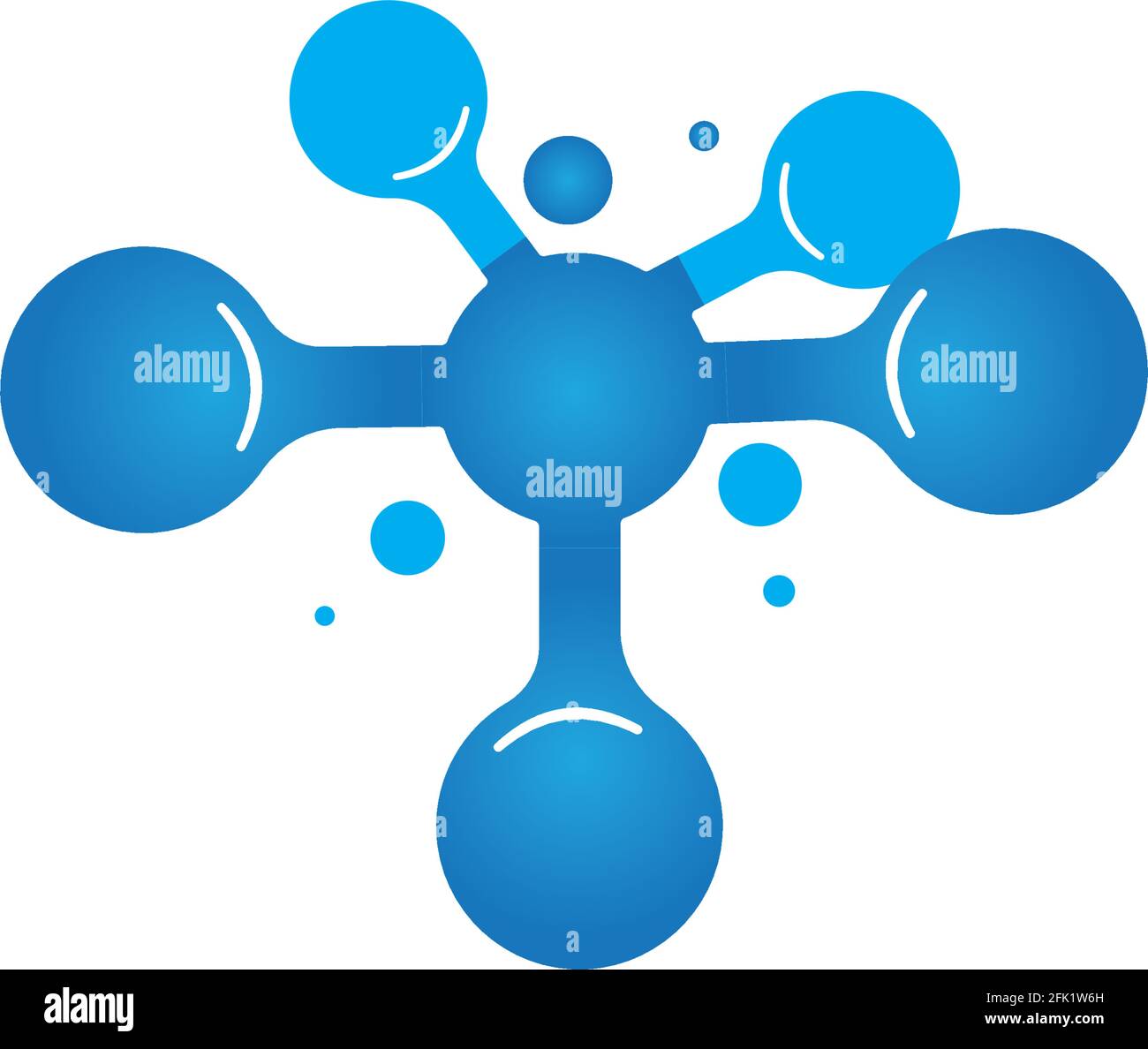 Molecule symbol logo template vector illustration design Stock Vector ...