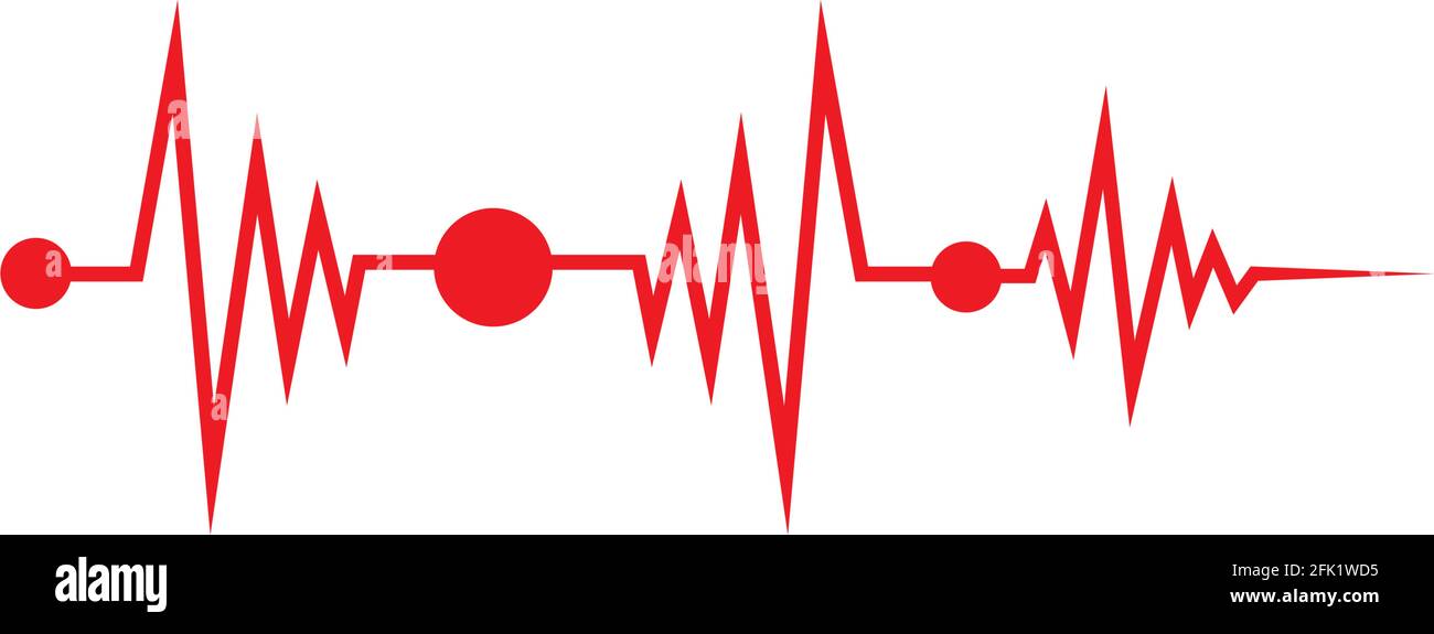 art design health medical heartbeat pulse Stock Vector Image & Art - Alamy