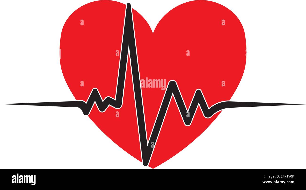 art design health medical heartbeat pulse Stock Vector Image & Art - Alamy