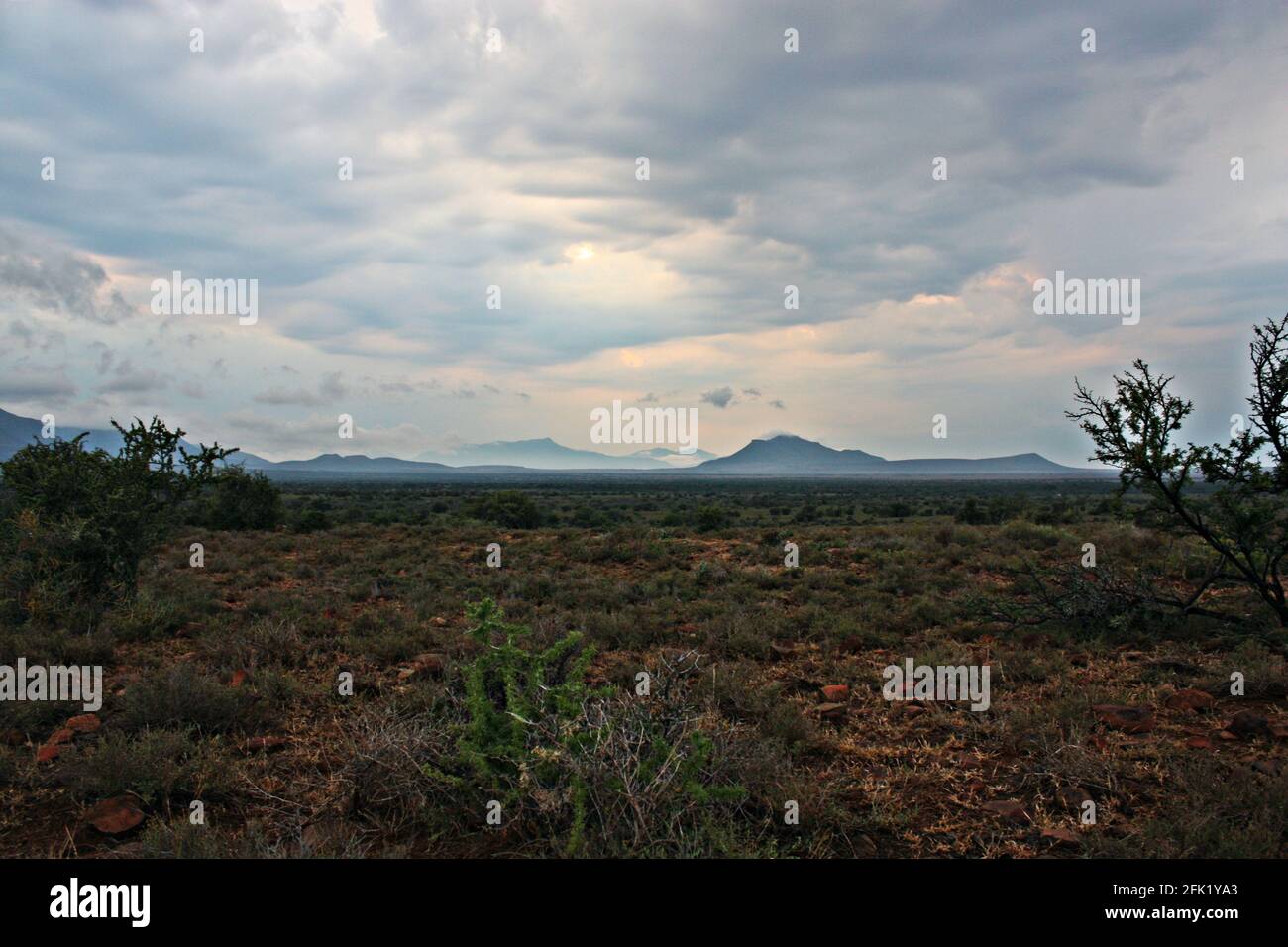 Misty Morning clouds Stock Photo