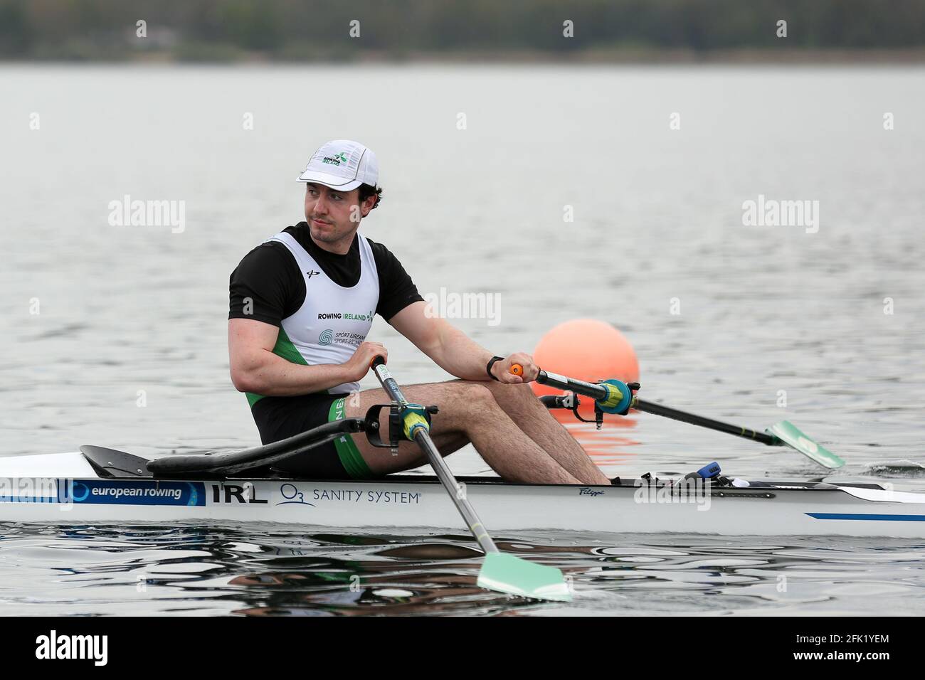 XXX on Day 2 at the European Rowing Championships in Lake Varese on April  10th 2021 in Varese, Italy Stock Photo - Alamy