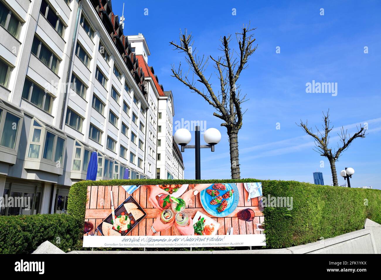Vienna, Austria. Hilton Vienna Danube Waterfront Stock Photo Alamy
