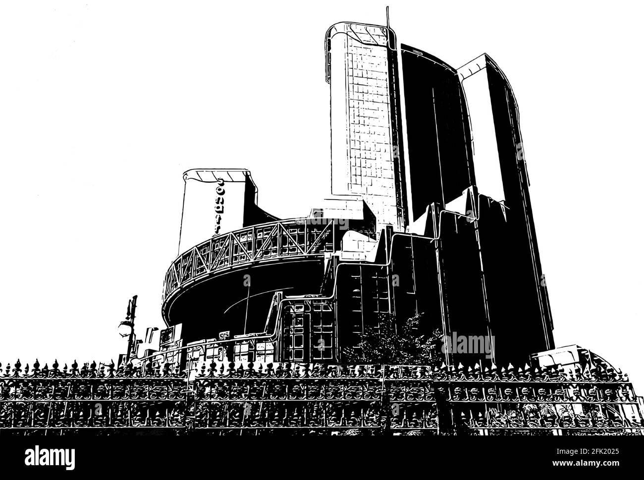 Sonatrach AVAL head office building in Oran Algeria.Sonatrach is the