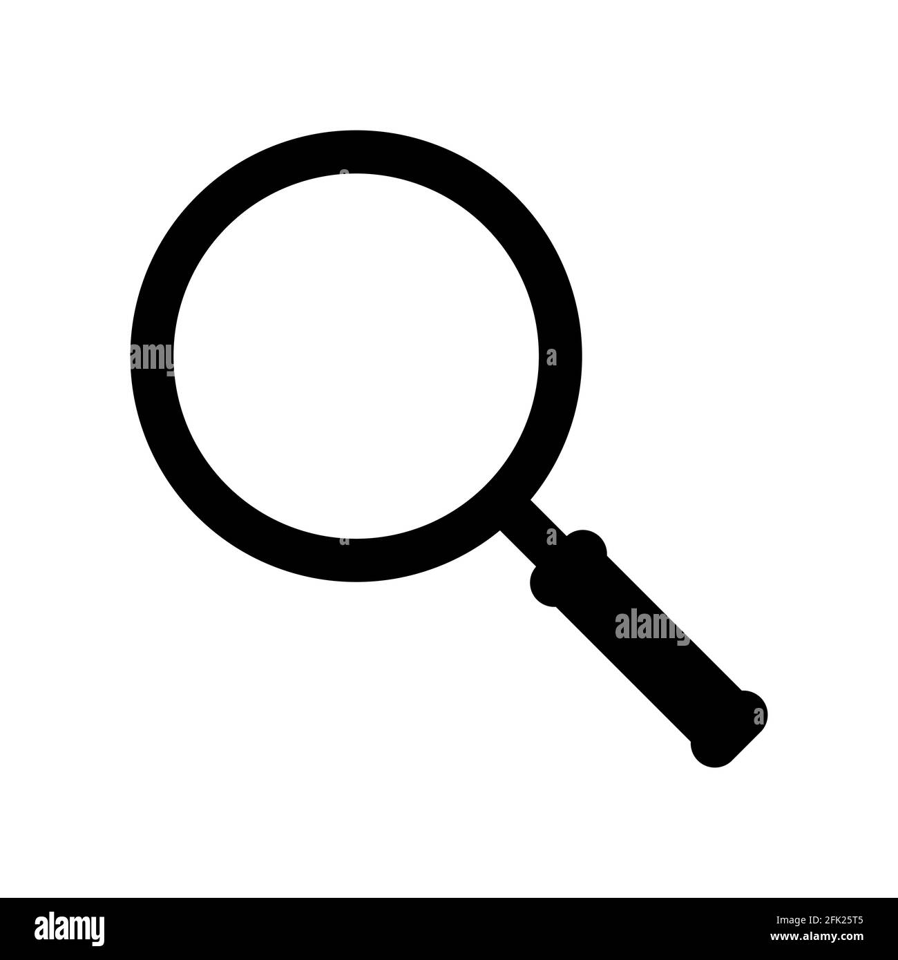 Magnifying Glass icon vector. loupe zooming icons illustration. Web or ...