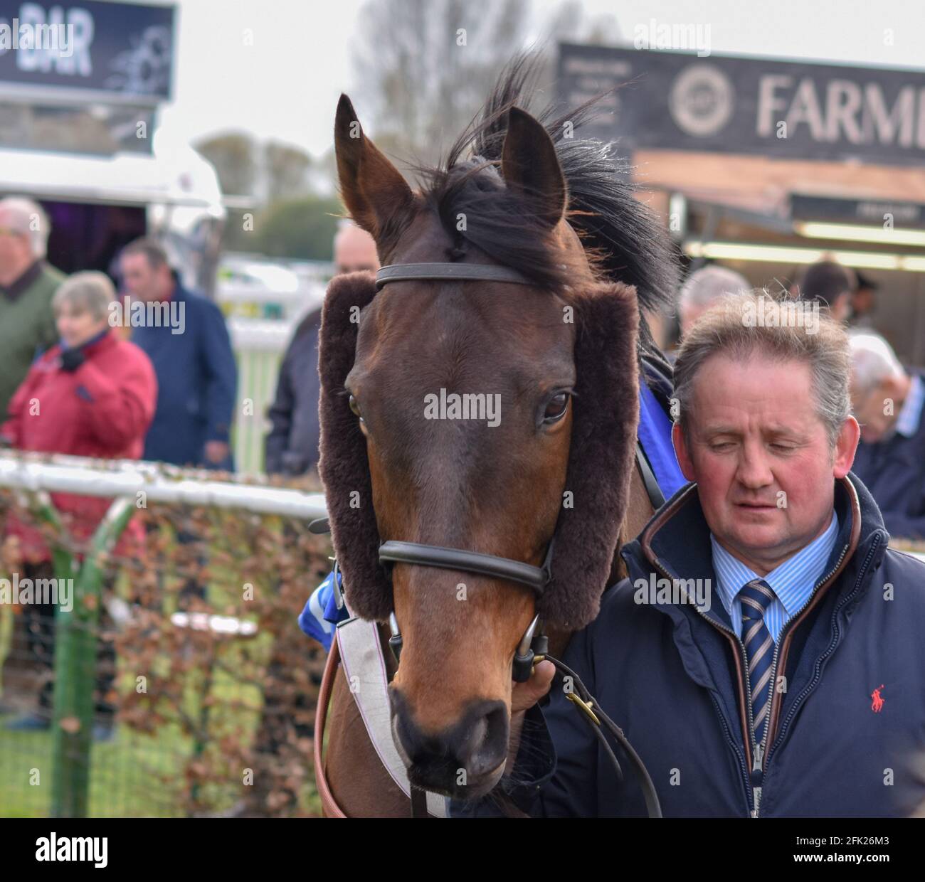 Stratford Races National hunt yard hi-res stock photography and images - Alamy