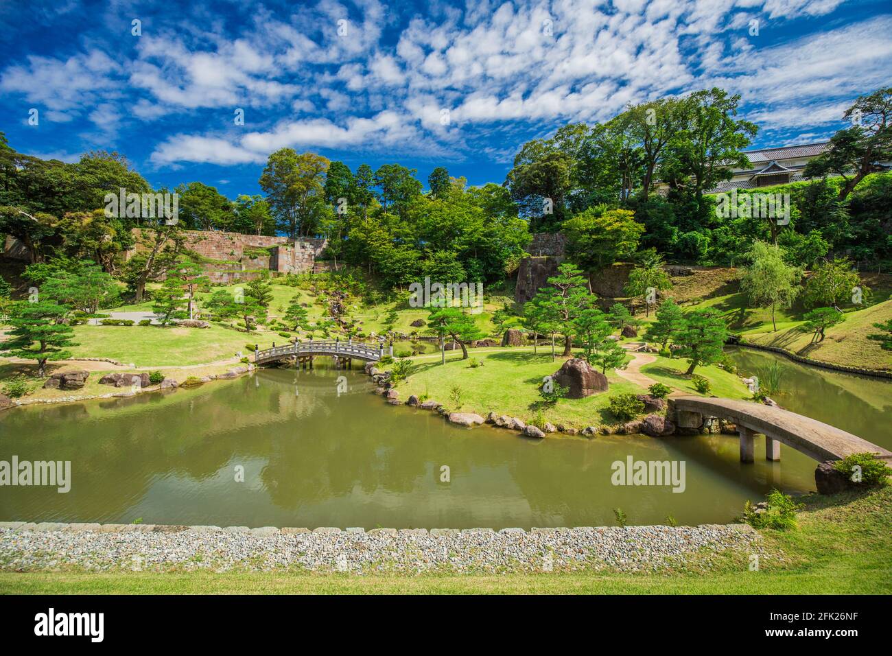Kenrokuen Garden, Kenrokuen Gardens, Kanazawa Castle, Japan. Beautiful