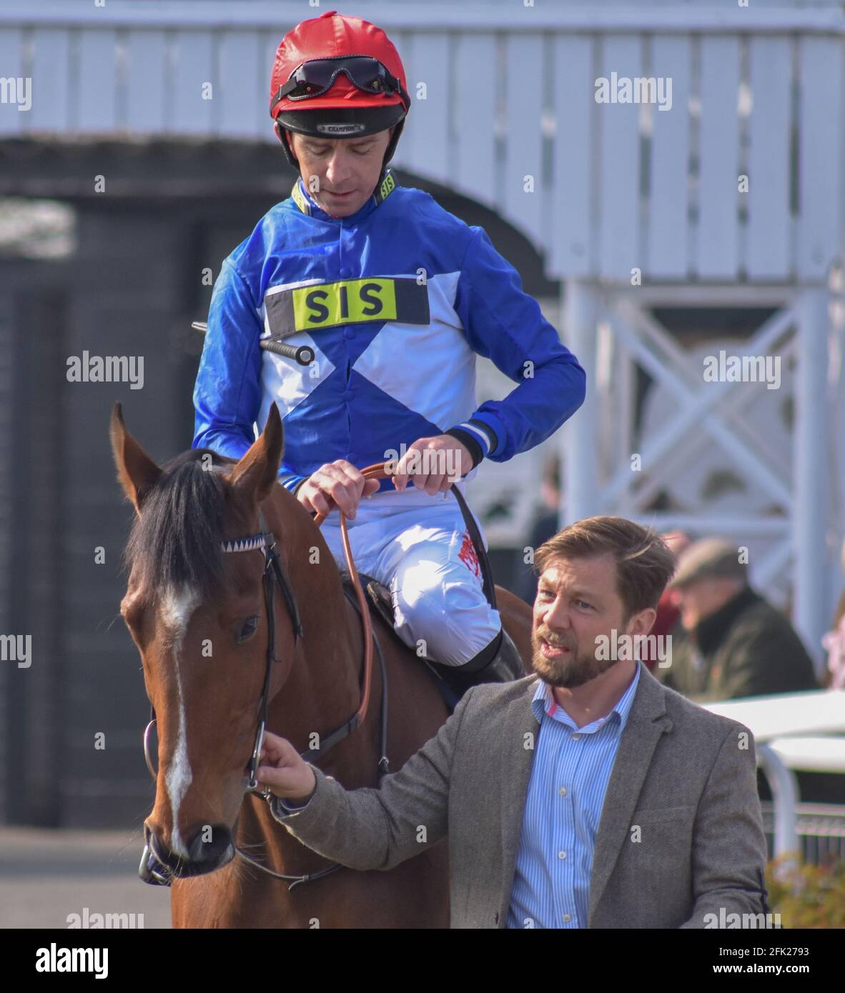 Uttoxeter Races, National Hunt Horse Racing meeting Stock Photo Alamy