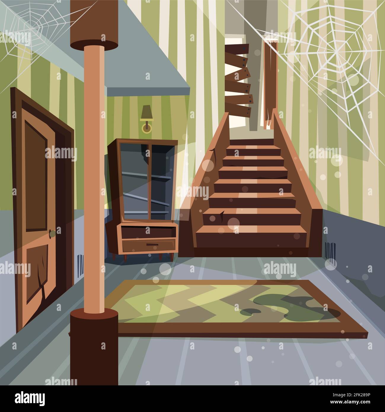Abandoned house. Broken interior room indoor nobody empty home abandoned building vector cartoon background Stock Vector Image & Art - Alamy Abandoned house. Broken interior room indoor nobody empty home abandoned building vector cartoon background Stock Vector Image & Art - Alamy