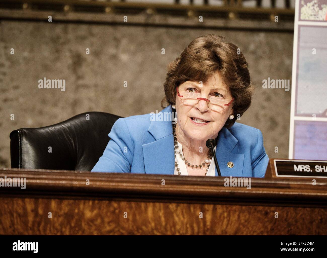 Washington Dc April 27 21 Sen Jeanne Shaheen D Nh Speaks About Seven Women From Afghanistan Who Were Assassinated For Their Efforts To Improve The Lives Of Afghans During A Senate Foreign