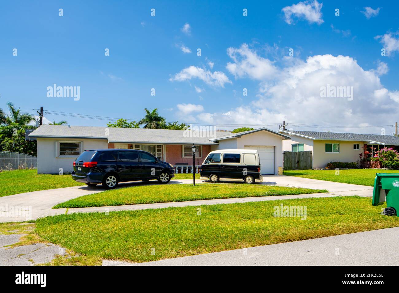 Photo series of single family homes and duplex in residential
