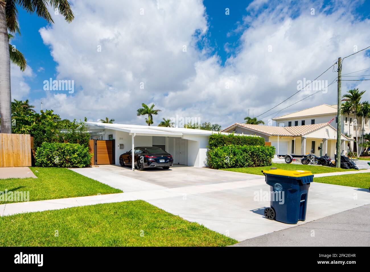 Photo series of single family homes and duplex in residential