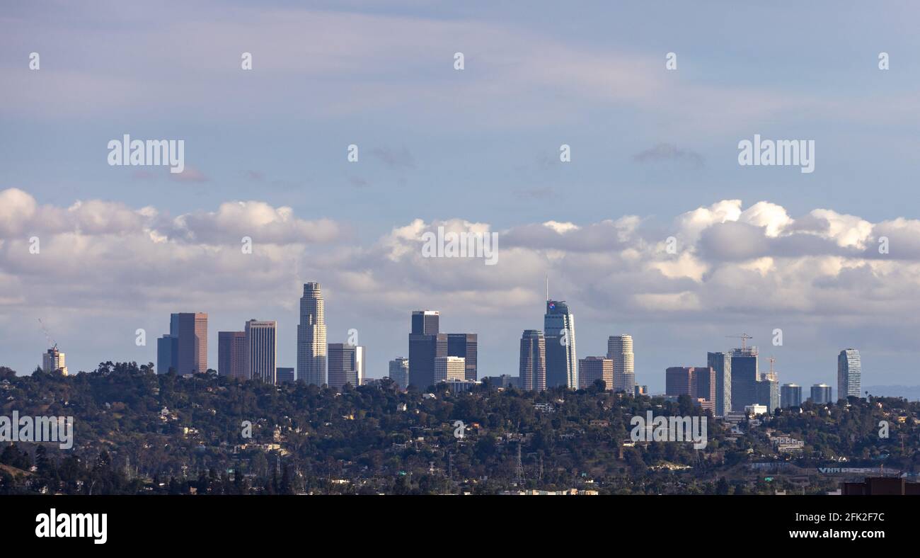 Downtown LA 2021 Stock Photo