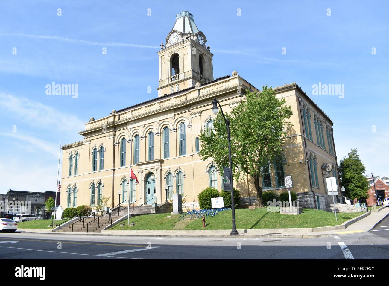Robertson County Courthouse Springfield Tennessee Stock Photo