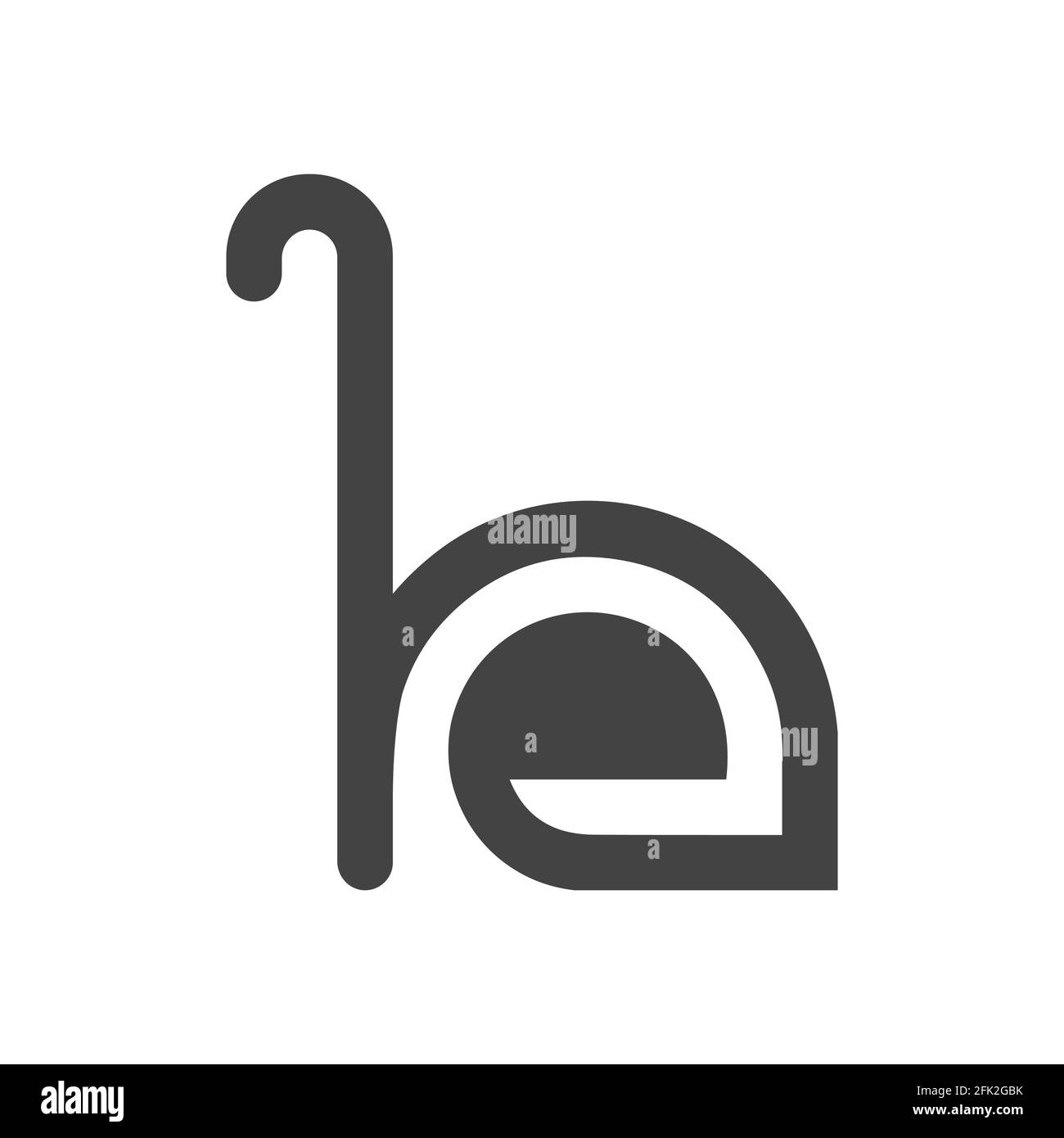 HE, EH, E AND H Abstract initial monogram letter alphabet logo design ...