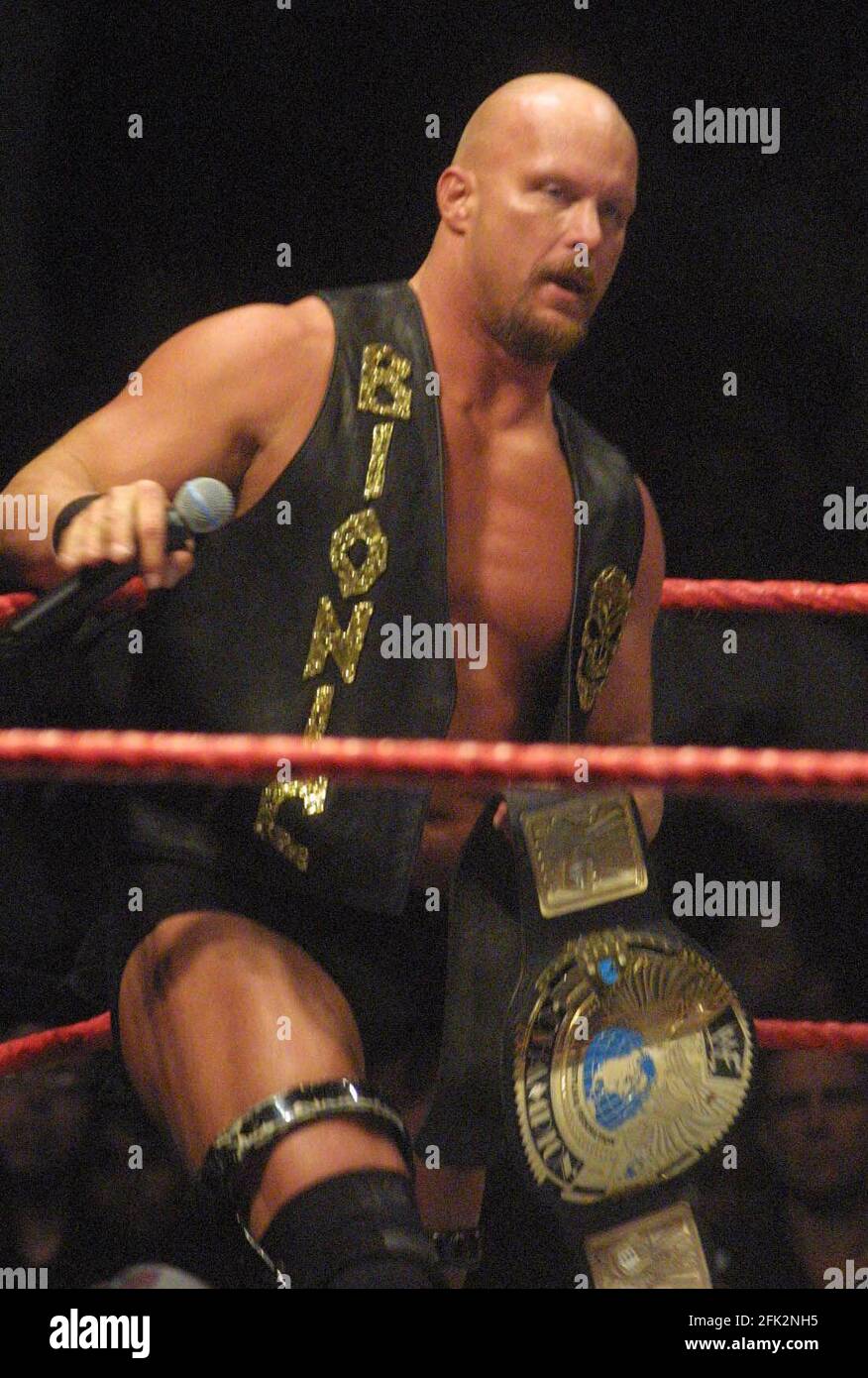 Stone Cold  Steve Austin 2001                                                                    By John Barrett/PHOTOlink Stock Photo