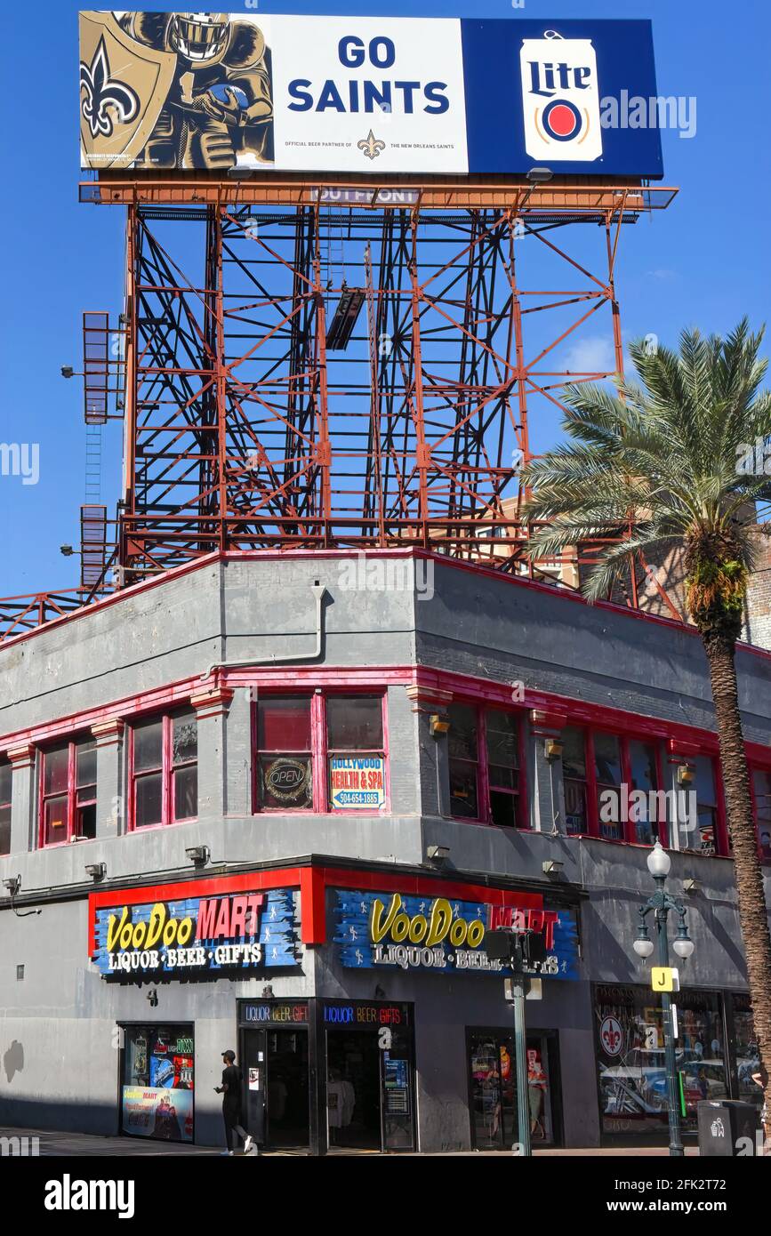 New Orleans, LA, USA September 26, 2019 VooDoo Mart convenience and