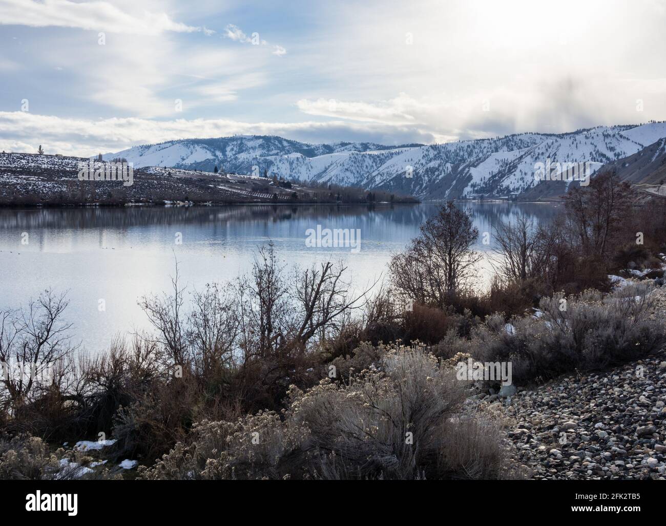 Wenatchee river winter hi-res stock photography and images - Alamy