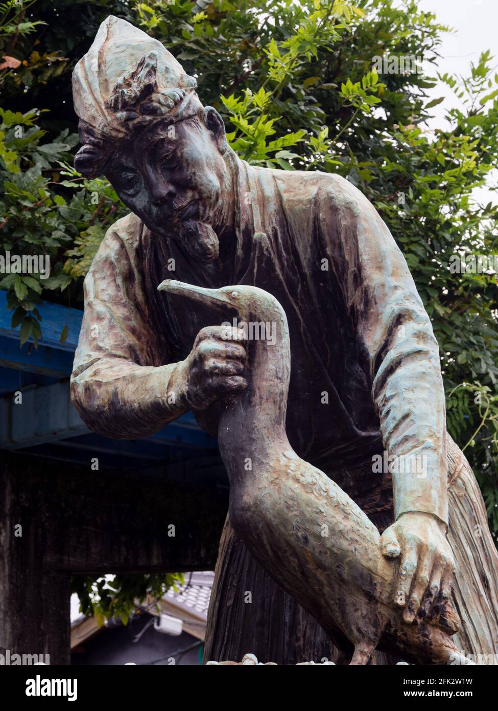 Japanese fisherman statue hires stock photography and images Alamy