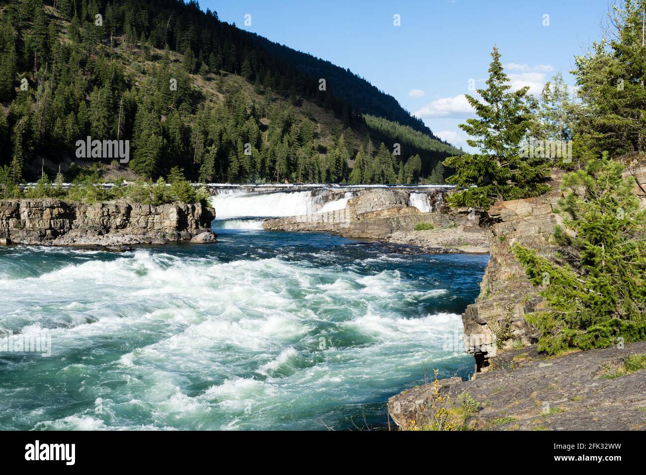 Montana kootenai falls hi-res stock photography and images - Alamy
