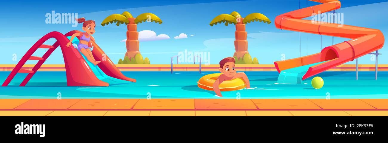 Cartoon Illustration Kid Jumping On High Resolution Stock Photography ...