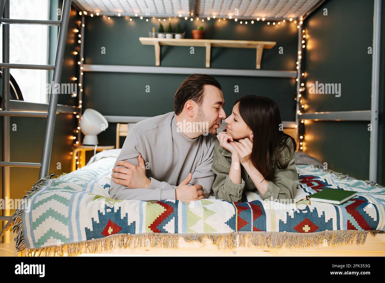 Snogging passionate hi-res stock photography and images - Alamy