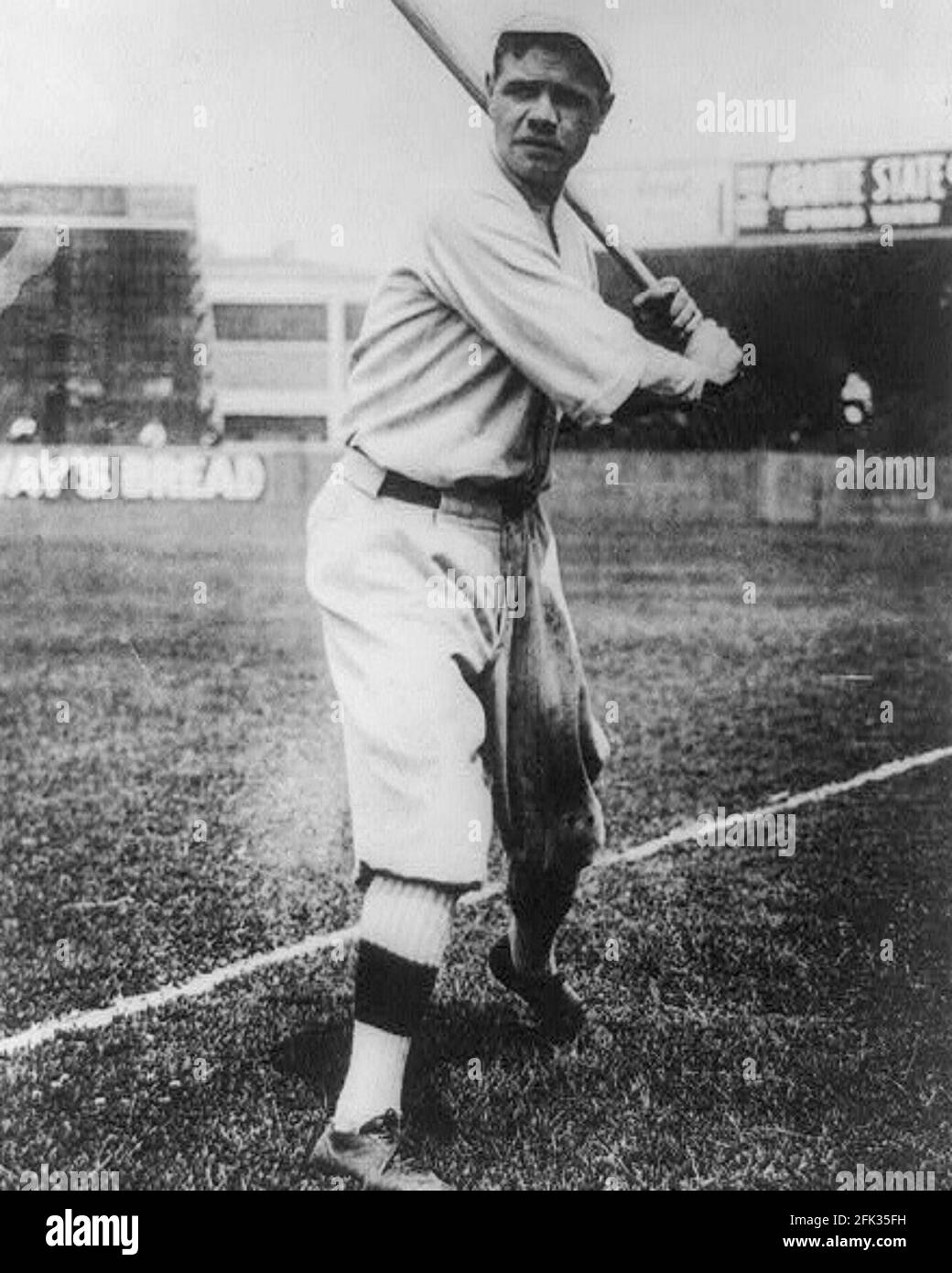 Babe Ruth, New York Yankees, 1920. Stock Photo