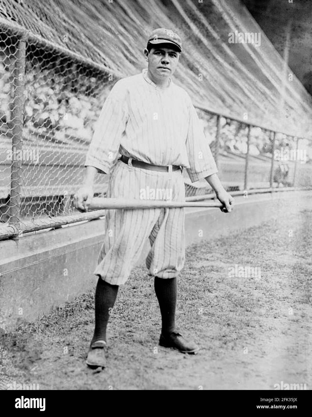 Babe Ruth, New York Yankees,1921. Stock Photo