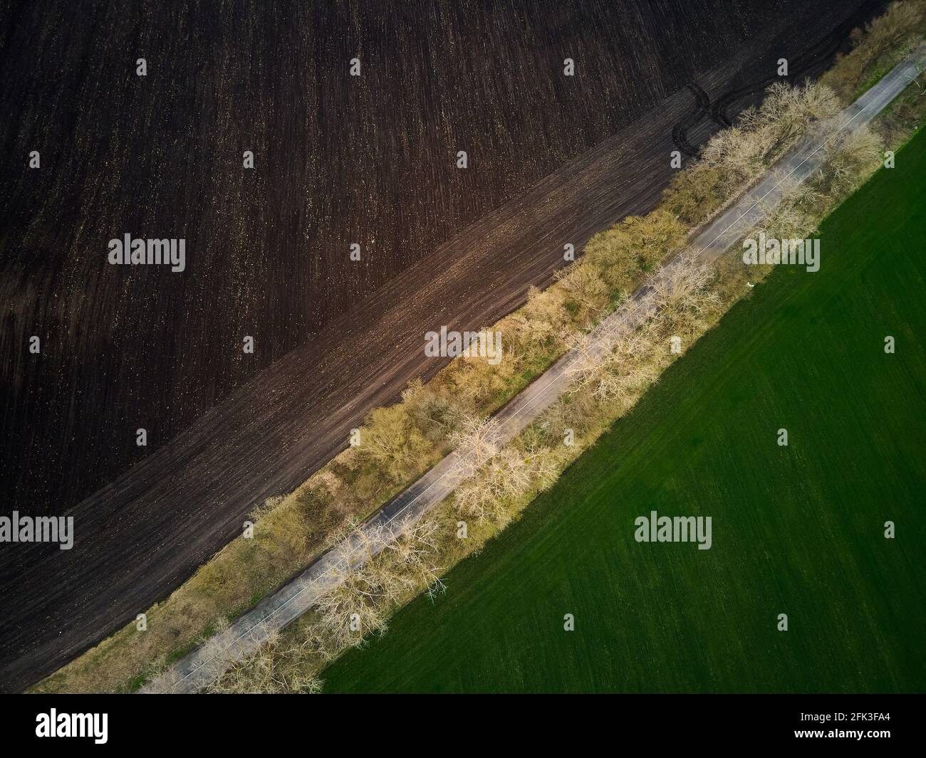 Aerial flight over rural landscapes hi-res stock photography and images ...