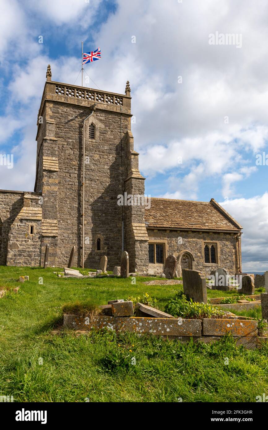 St Nicholas Church Uphill Weston Super Mare Hi-res Stock Photography 