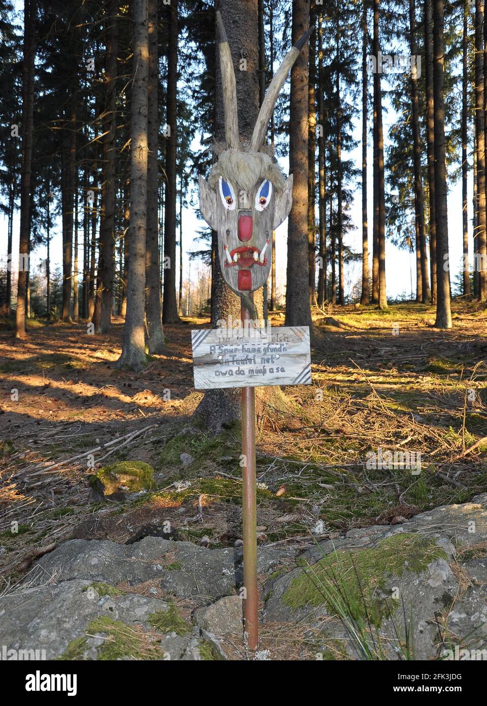 Timber Devil Devil wood carving hi-res stock photography and images - Alamy