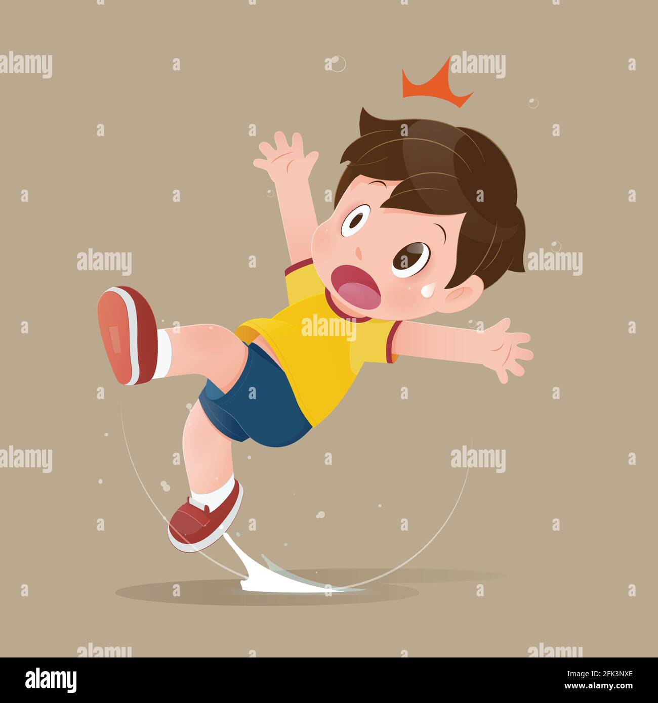 Wet Floor Slipping High Resolution Stock Photography and Images - Alamy