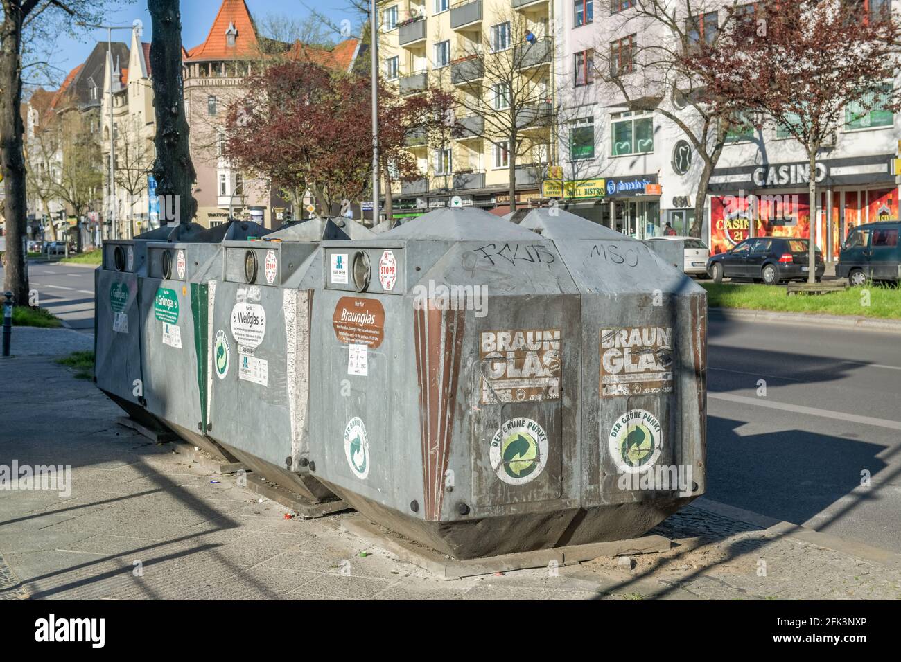 Altglas Altglas recycling hi-res stock photography and images - Alamy