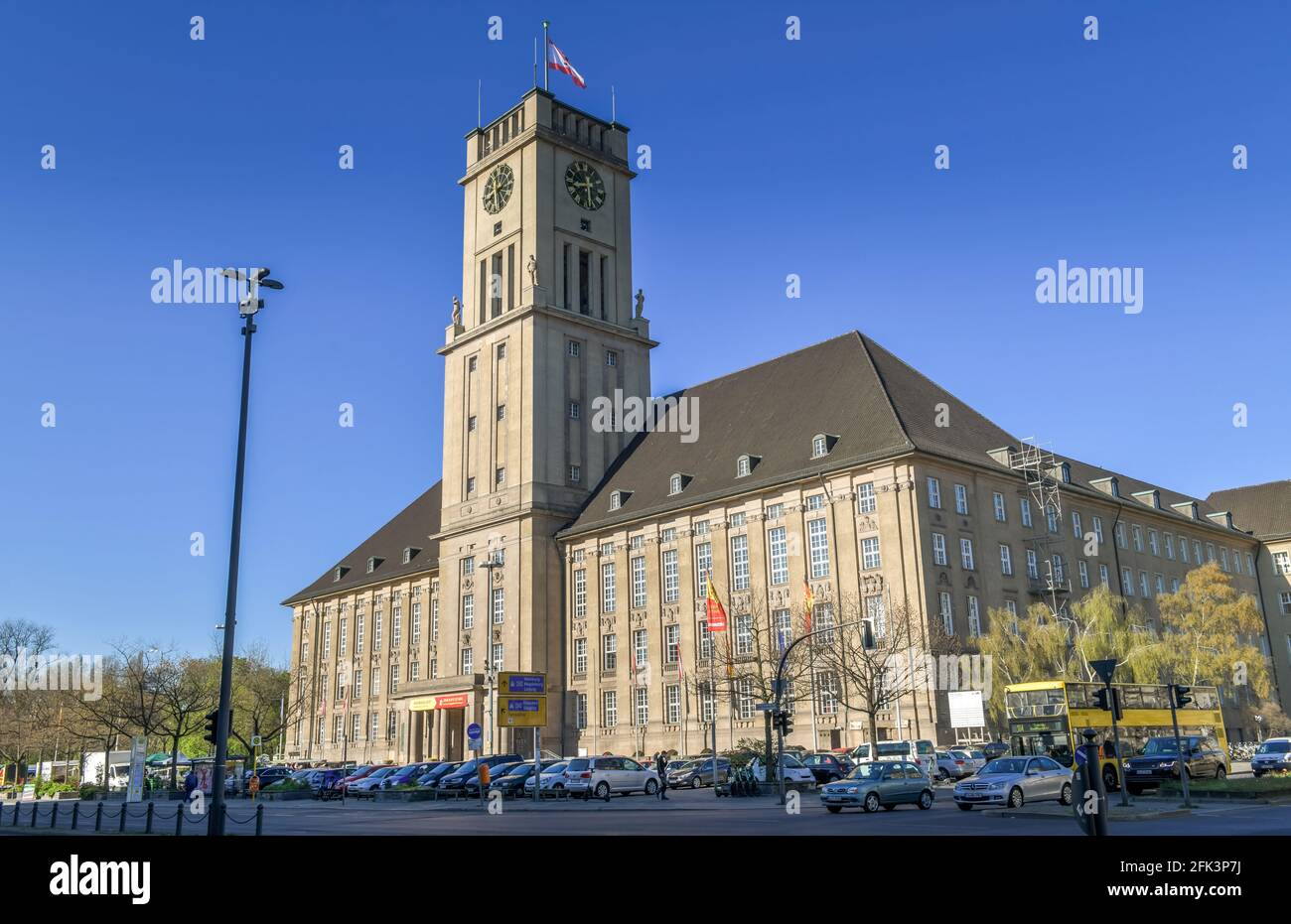 Rathaus Schöneberg, John-F.-Kennedy-Platz, Schöneberg, Berlin ...