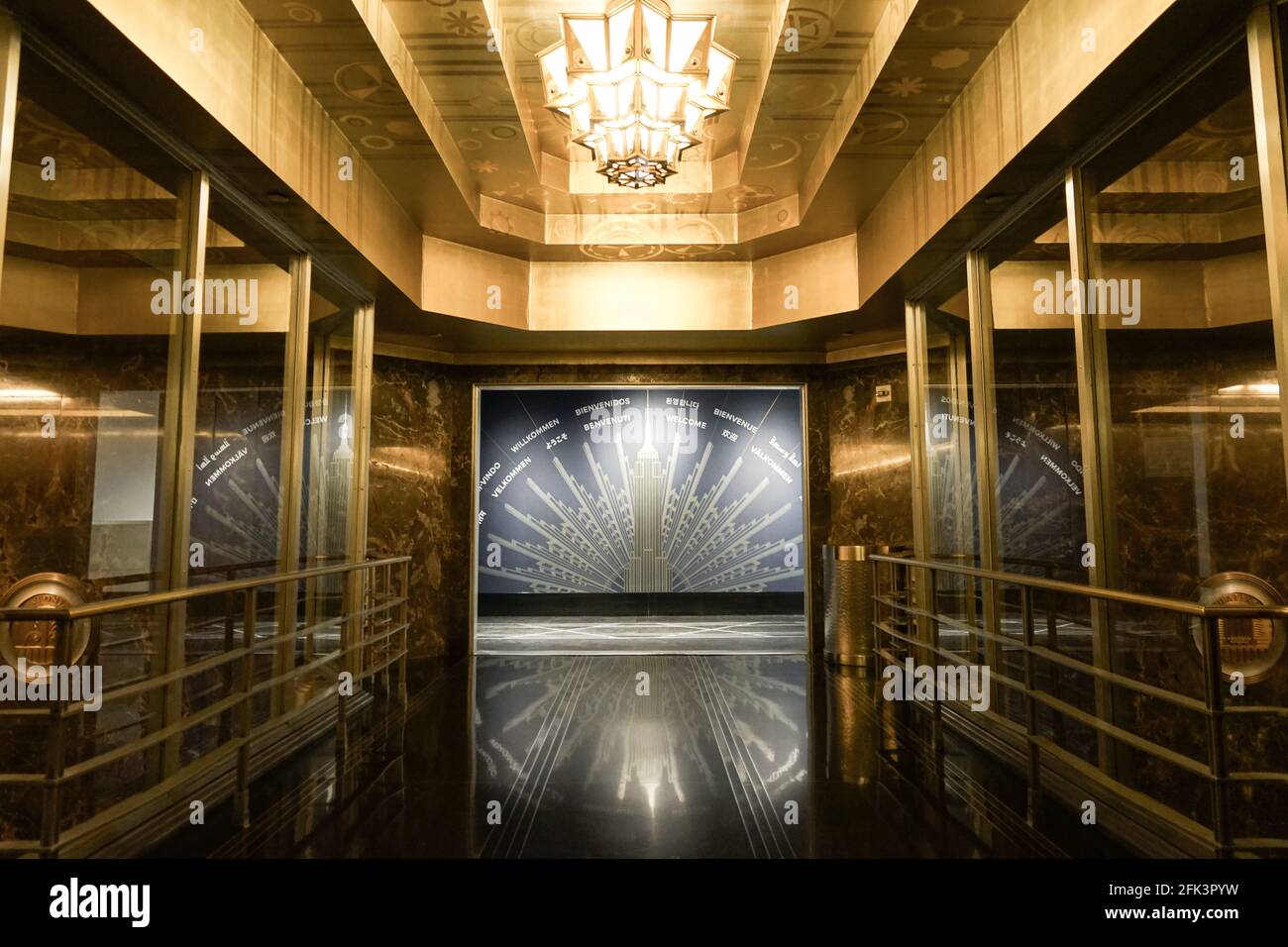 Empire State Building Elevator Doors