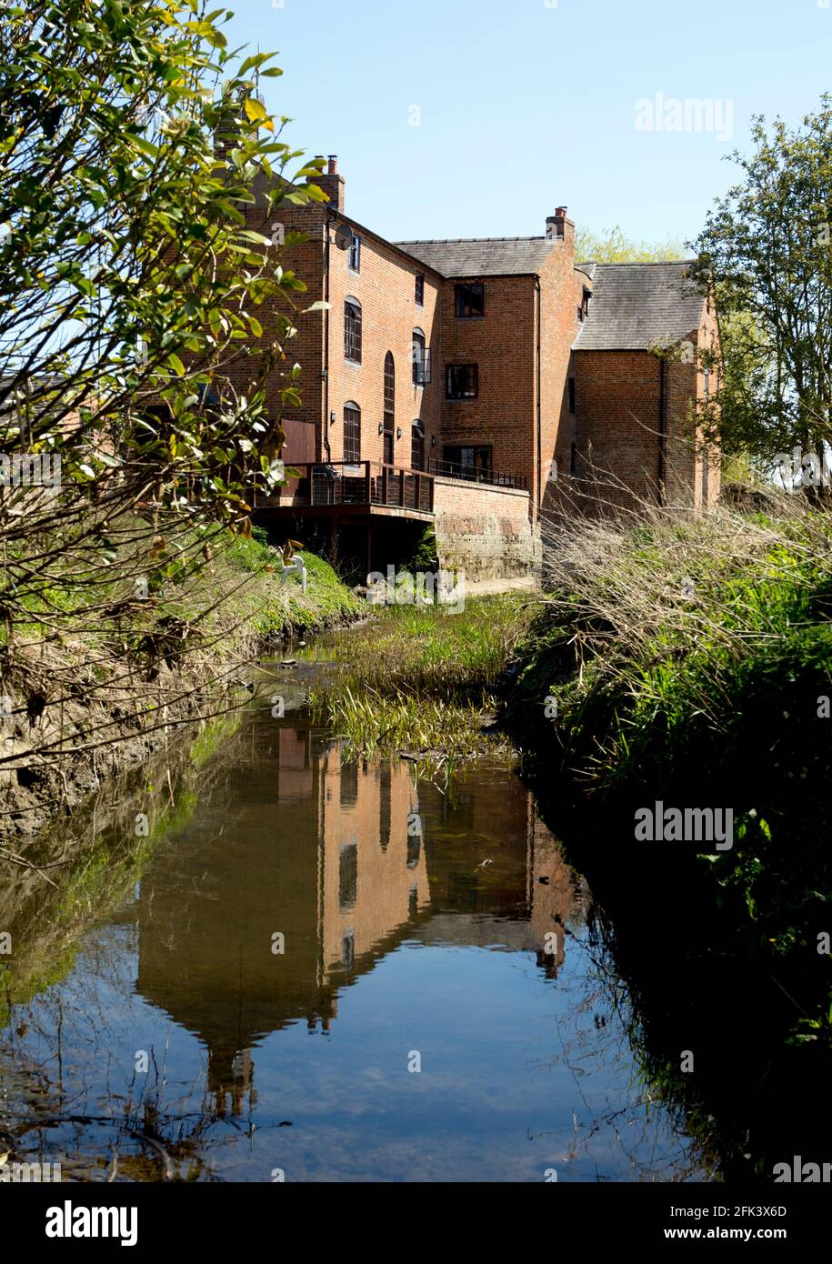 Little Lawford Mill, Little Lawford, Warwickshire, England, UK Stock