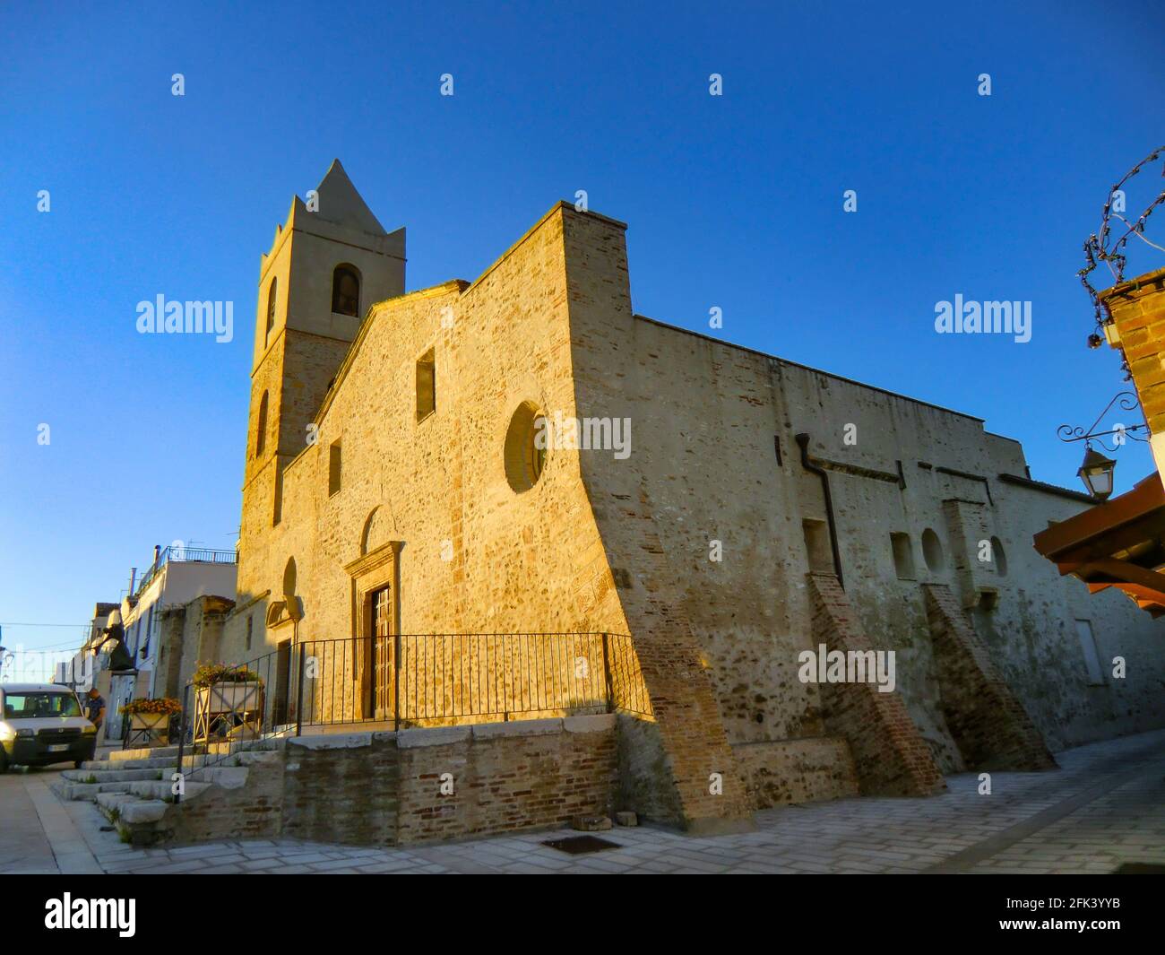 Bernalda, Matera district, Chiesa di San Bernardino da Siena, Basilicata, Italy Stock Photo
