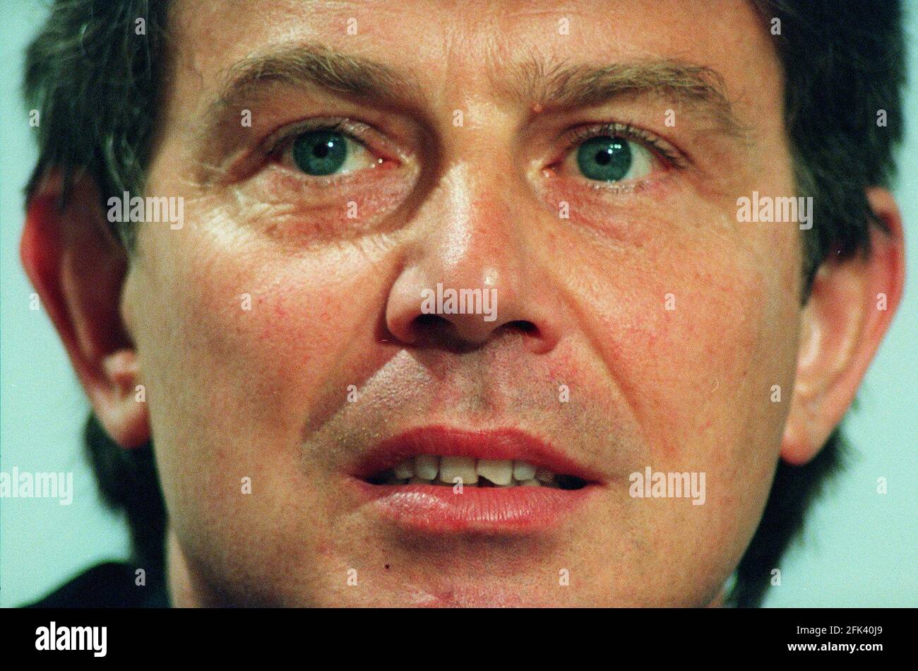 Labour party conference tony blair 1996 hi-res stock photography and